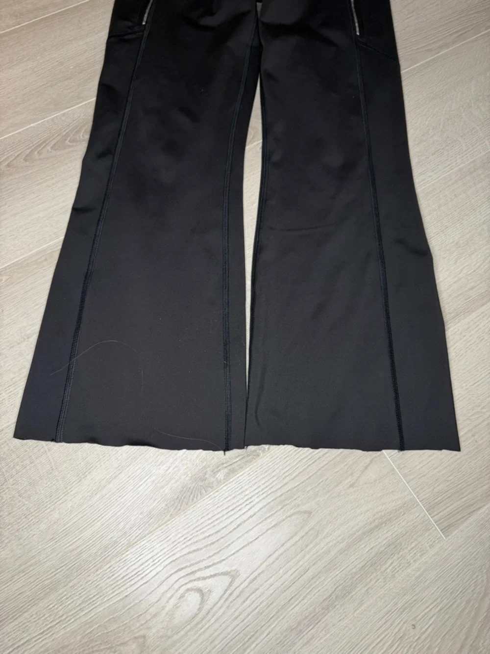 Athleta Rainier Bootcut Pant SuperSonic Fleece Lined Black Sz M - Picture 11 of 11